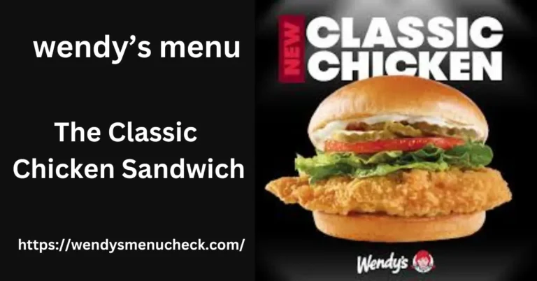 The Classic Chicken Sandwich